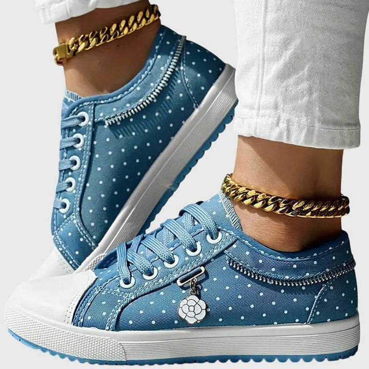 Anna - Floral Casual Sneakers