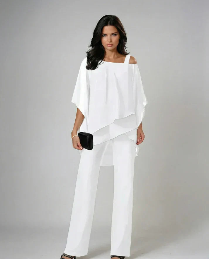 Joanne - Sophisticated Wide-Leg Set