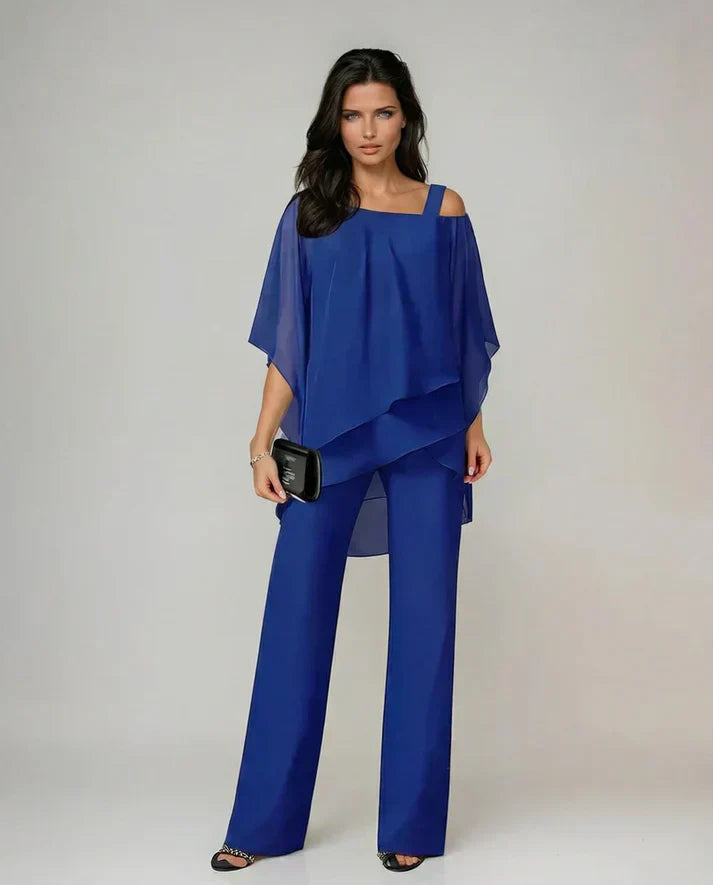 Joanne - Sophisticated Wide-Leg Set