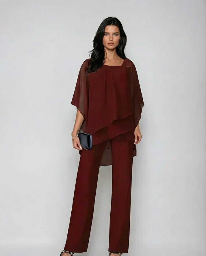 Joanne - Sophisticated Wide-Leg Set