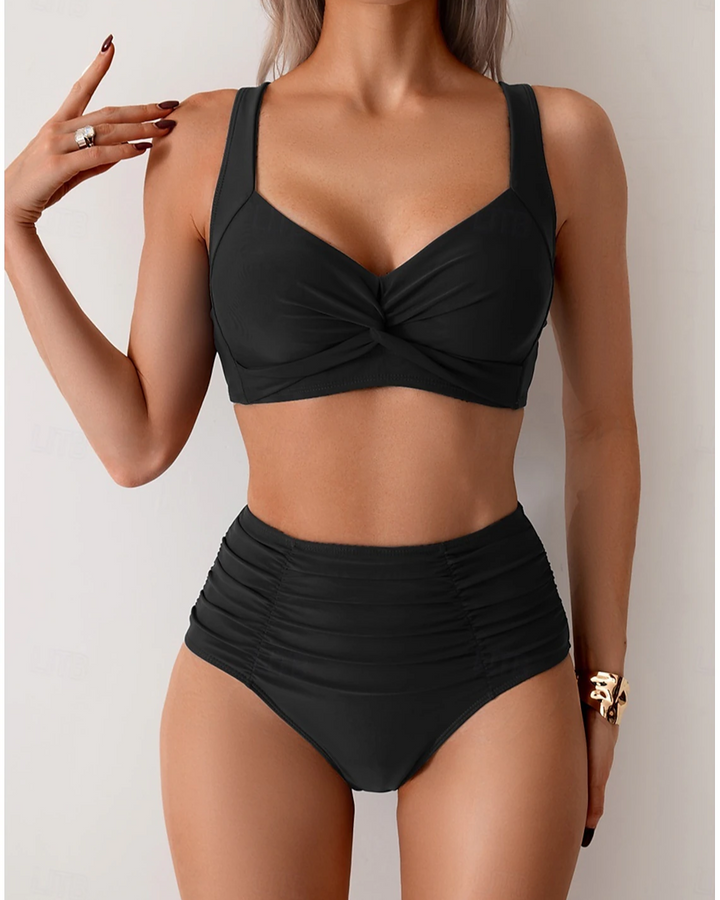 Kathleen - Ruched Fabric Bikini