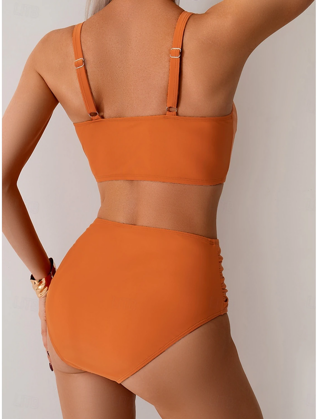 Kathleen - Ruched Fabric Bikini
