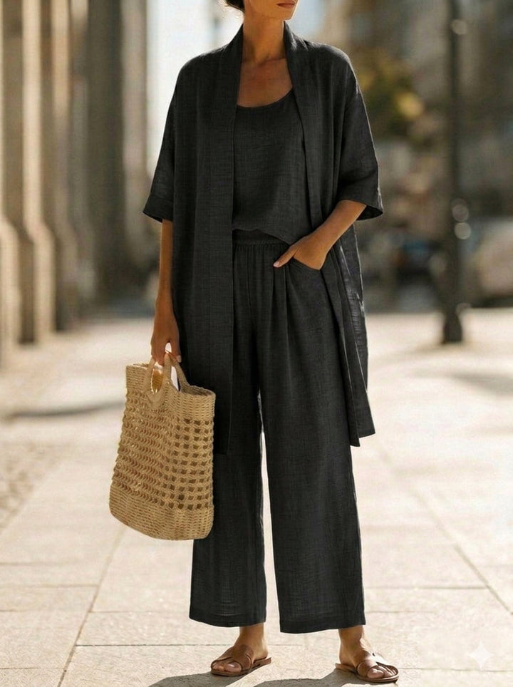 Lois - Relaxed Wide-Leg Set