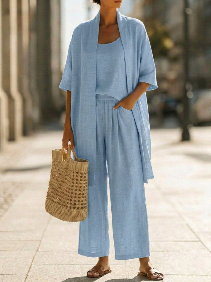 Lois - Relaxed Wide-Leg Set