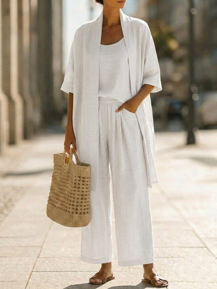 Lois - Relaxed Wide-Leg Set