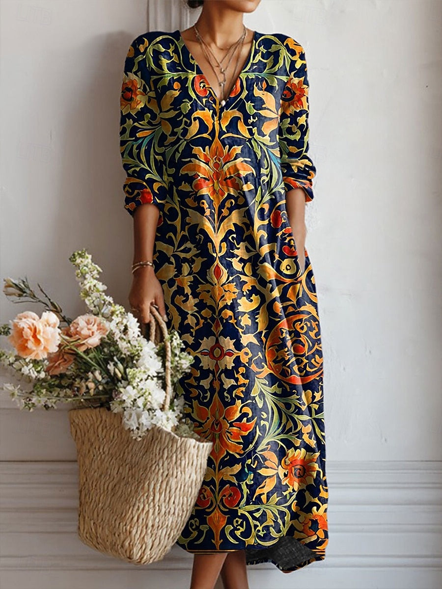 Gabriel - Stylish Relaxed Midi Dress