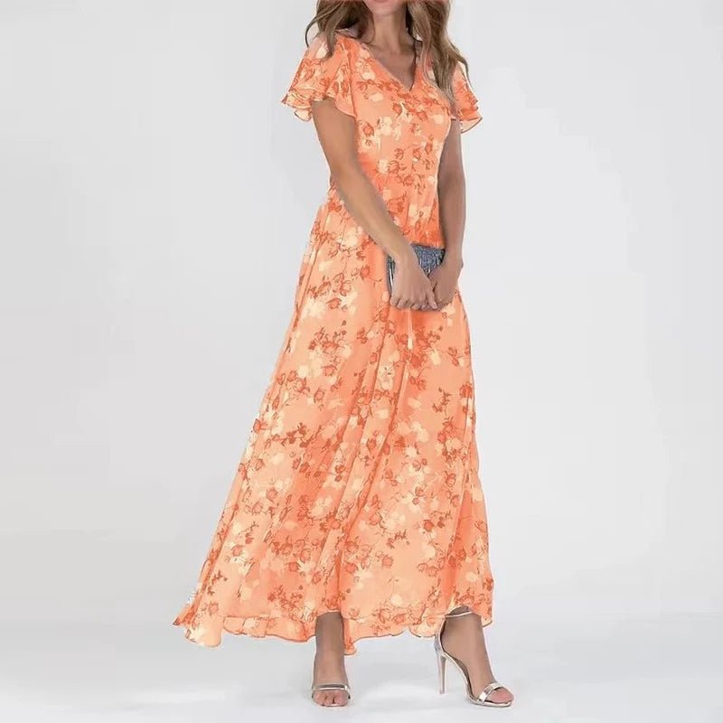 Gabriella - Floral Summer Maxi Dress